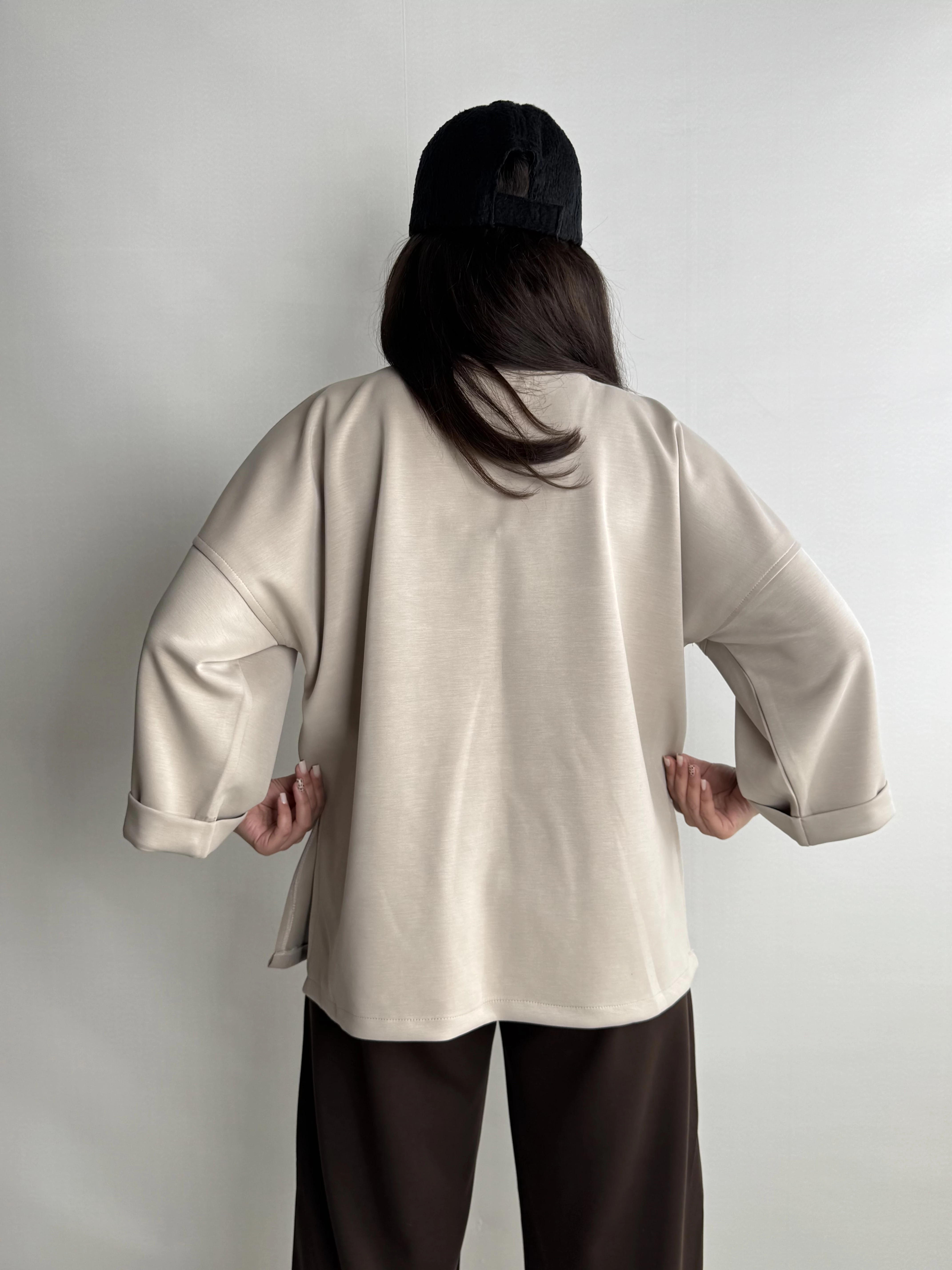 تیشرت زنانه اویشو Oysho کرمی