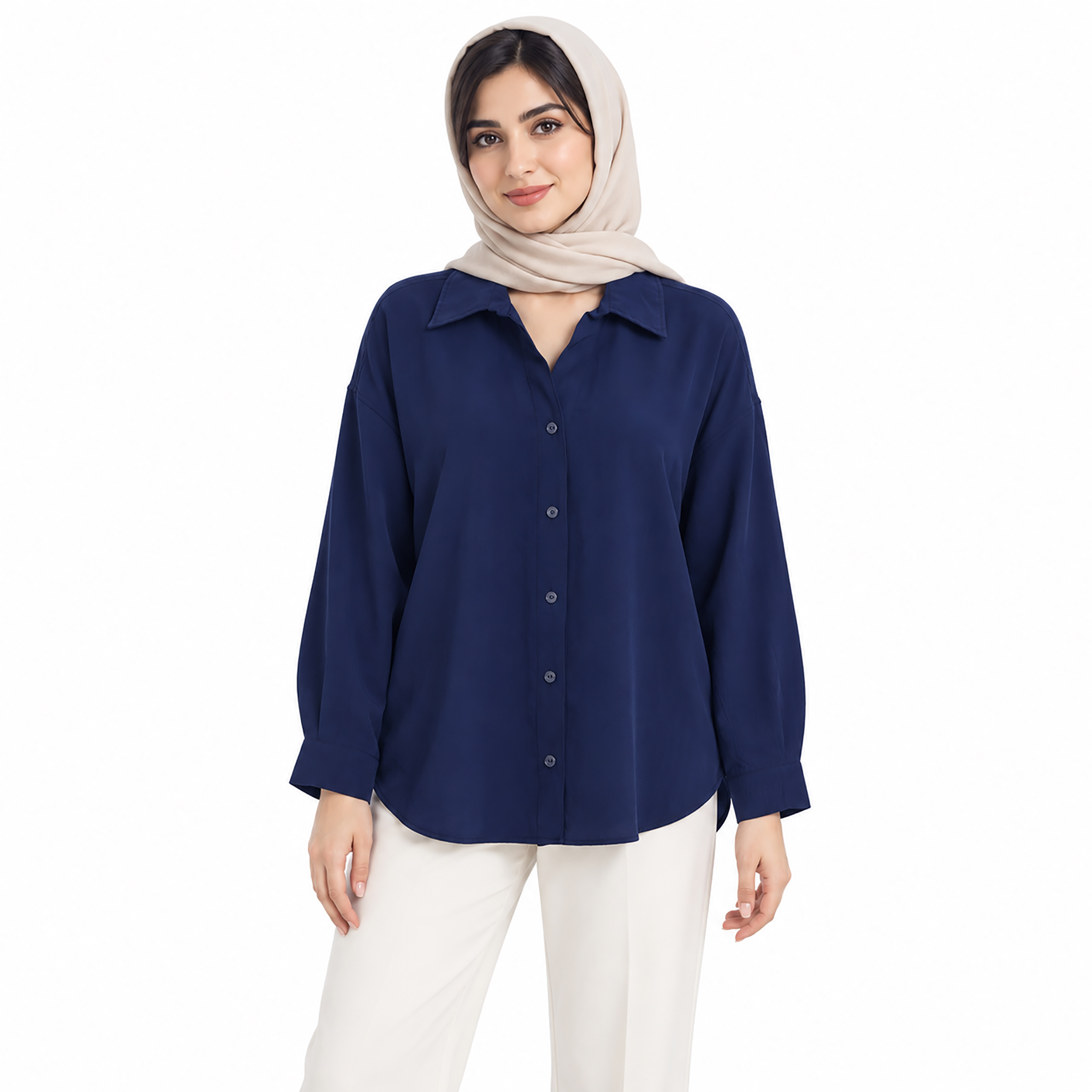 شومیز مدال زنانه آستین بلند 