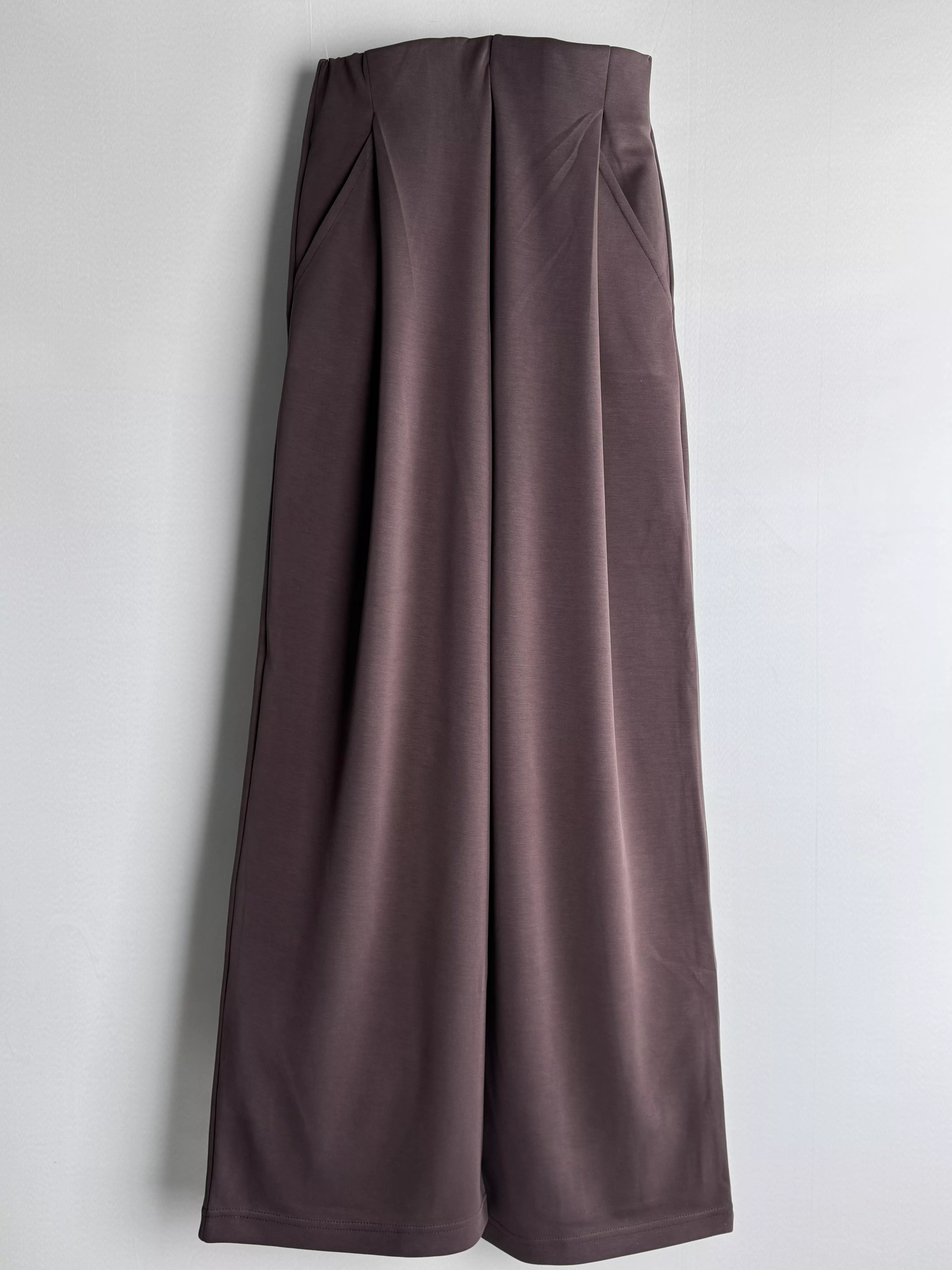 شلوار اویشو بگ زنانه شکلاتی