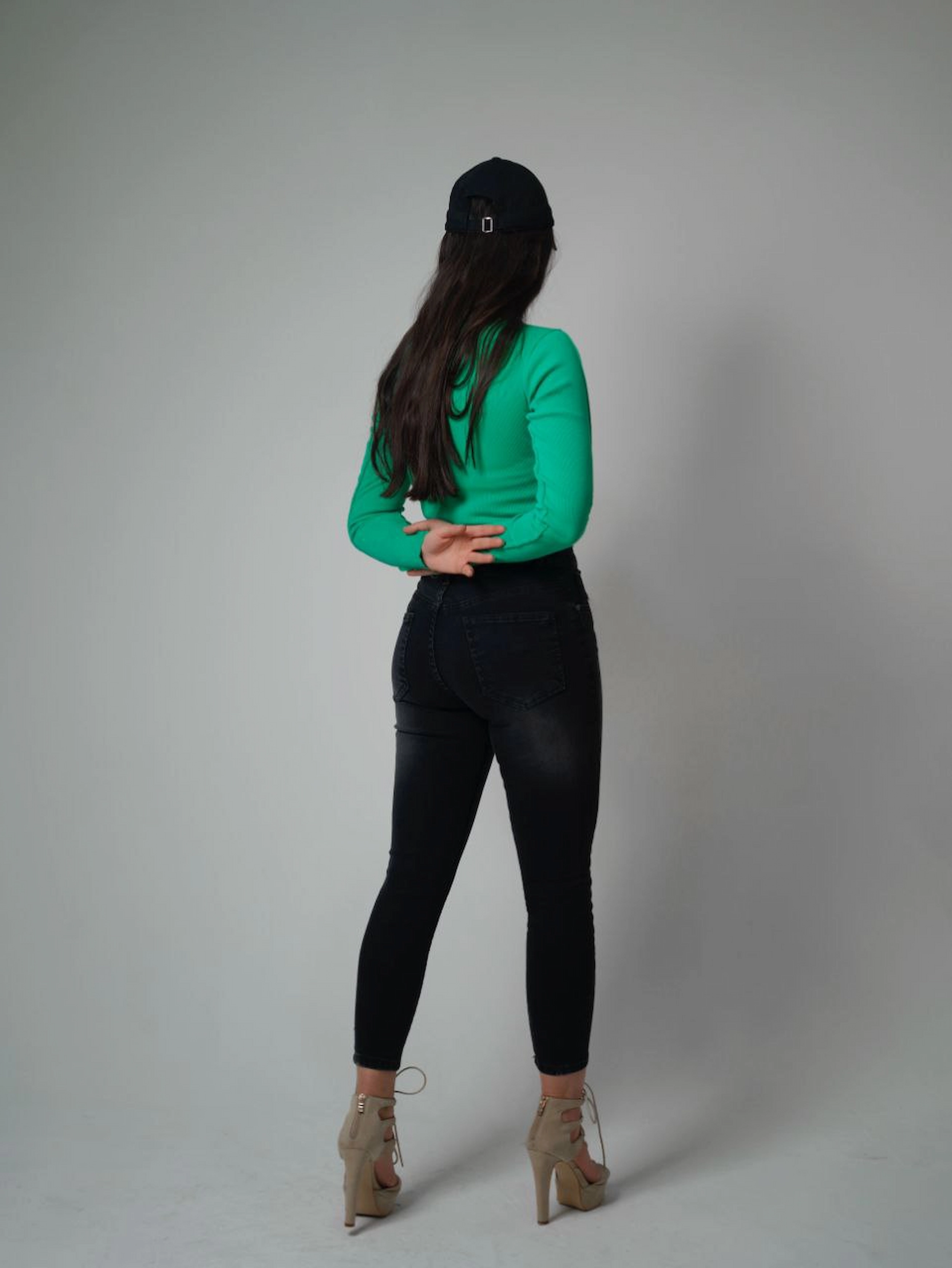 شلوار جین جذب زنانه قد ۹۰ کمر ساده