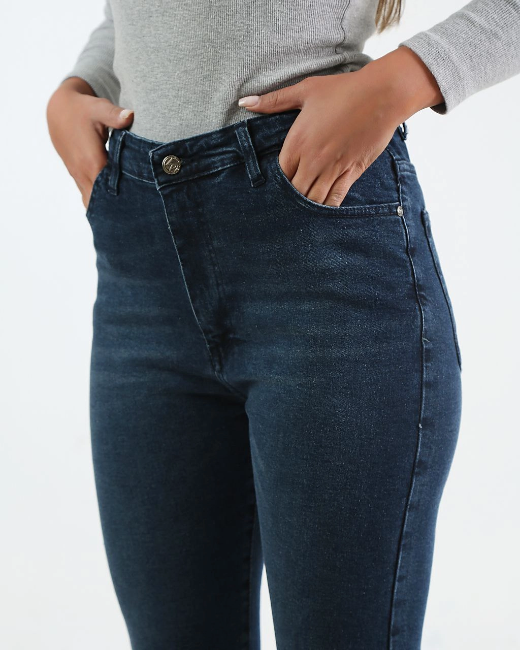 شلوار جین جذب زنانه قد ۹۰ کمر ساده