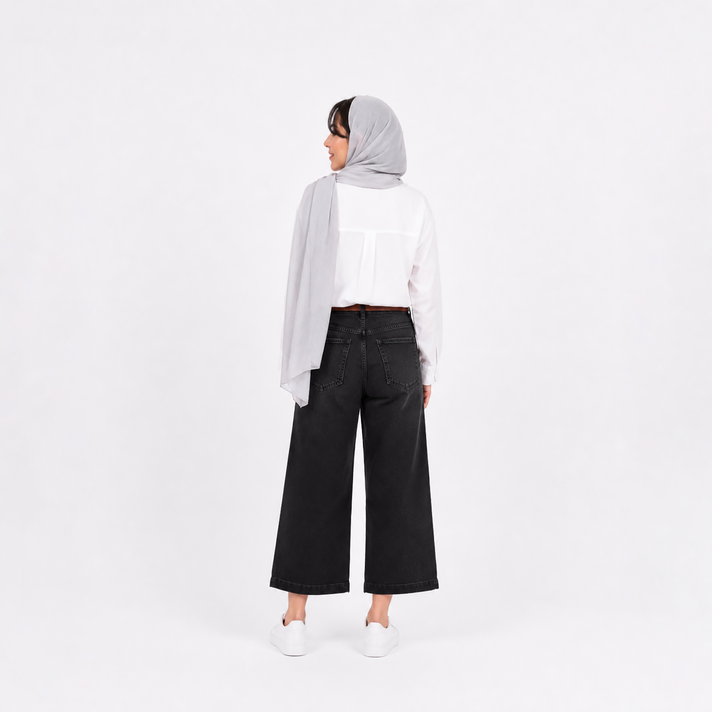 شلوار جین واید لگ زنانه 