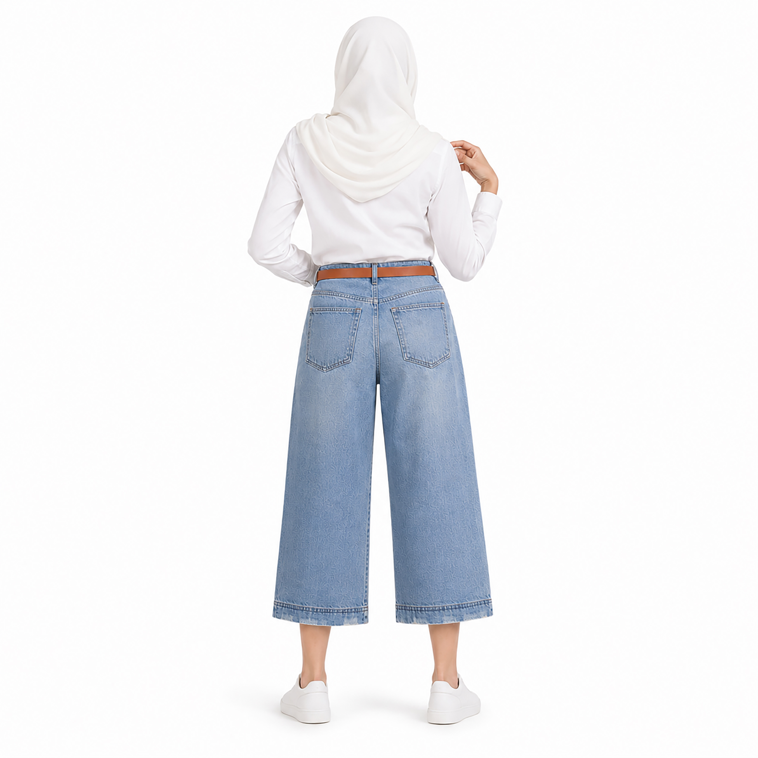 شلوار جین واید لگ زنانه 