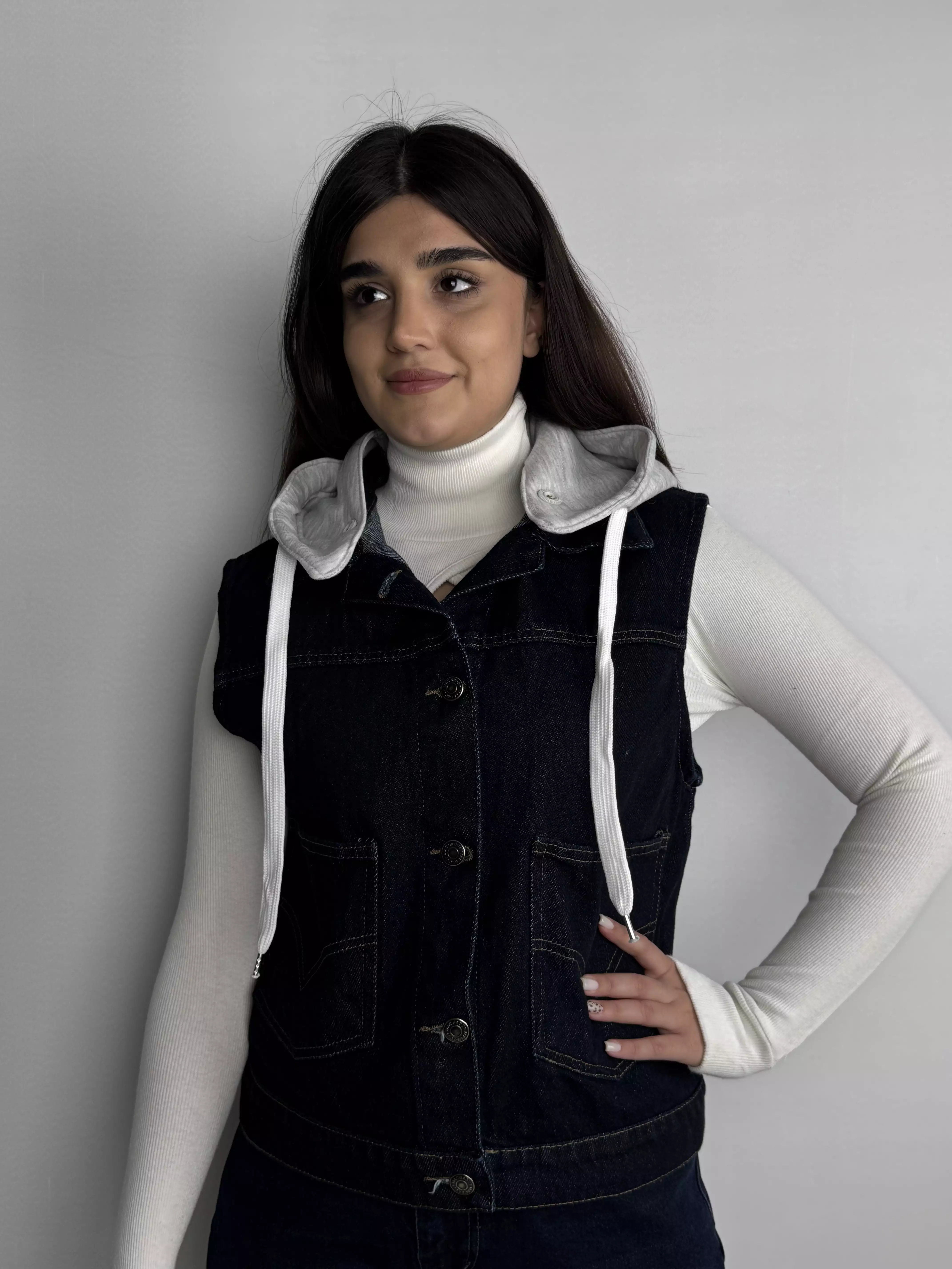 وست جین کلاه دورس خام شور