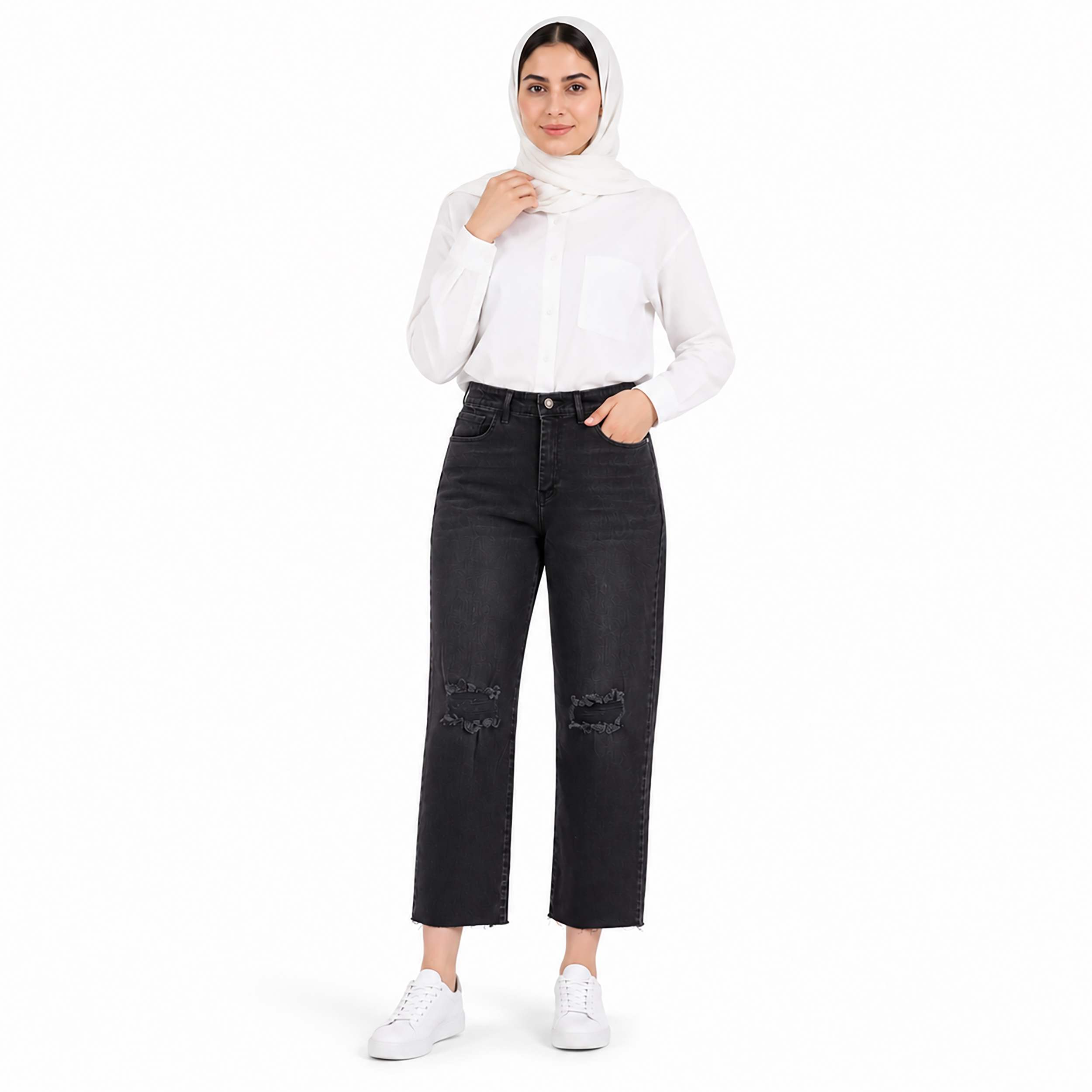شلوار جین واید استریت زنانه