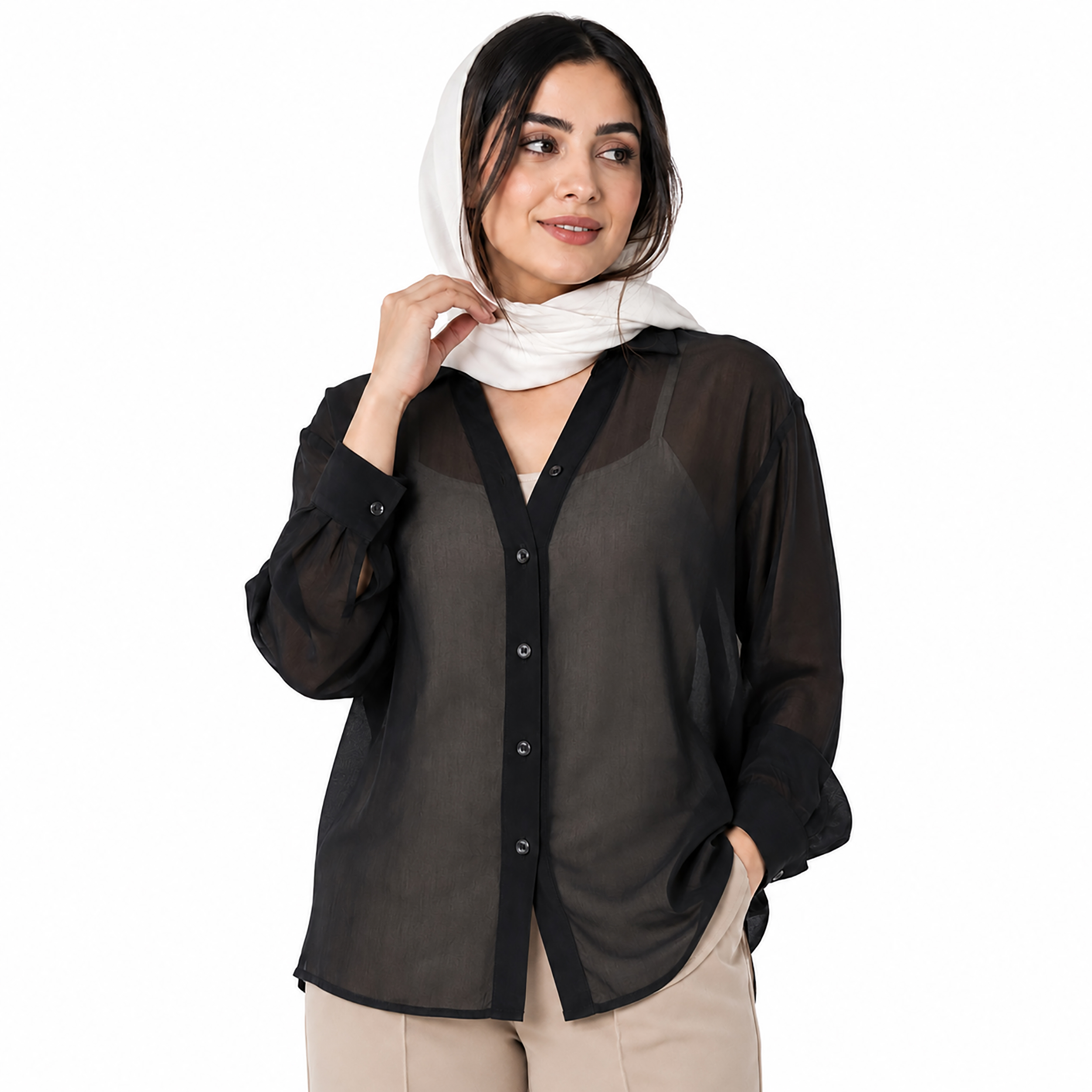 شومیز شیشه ای پری زنانه