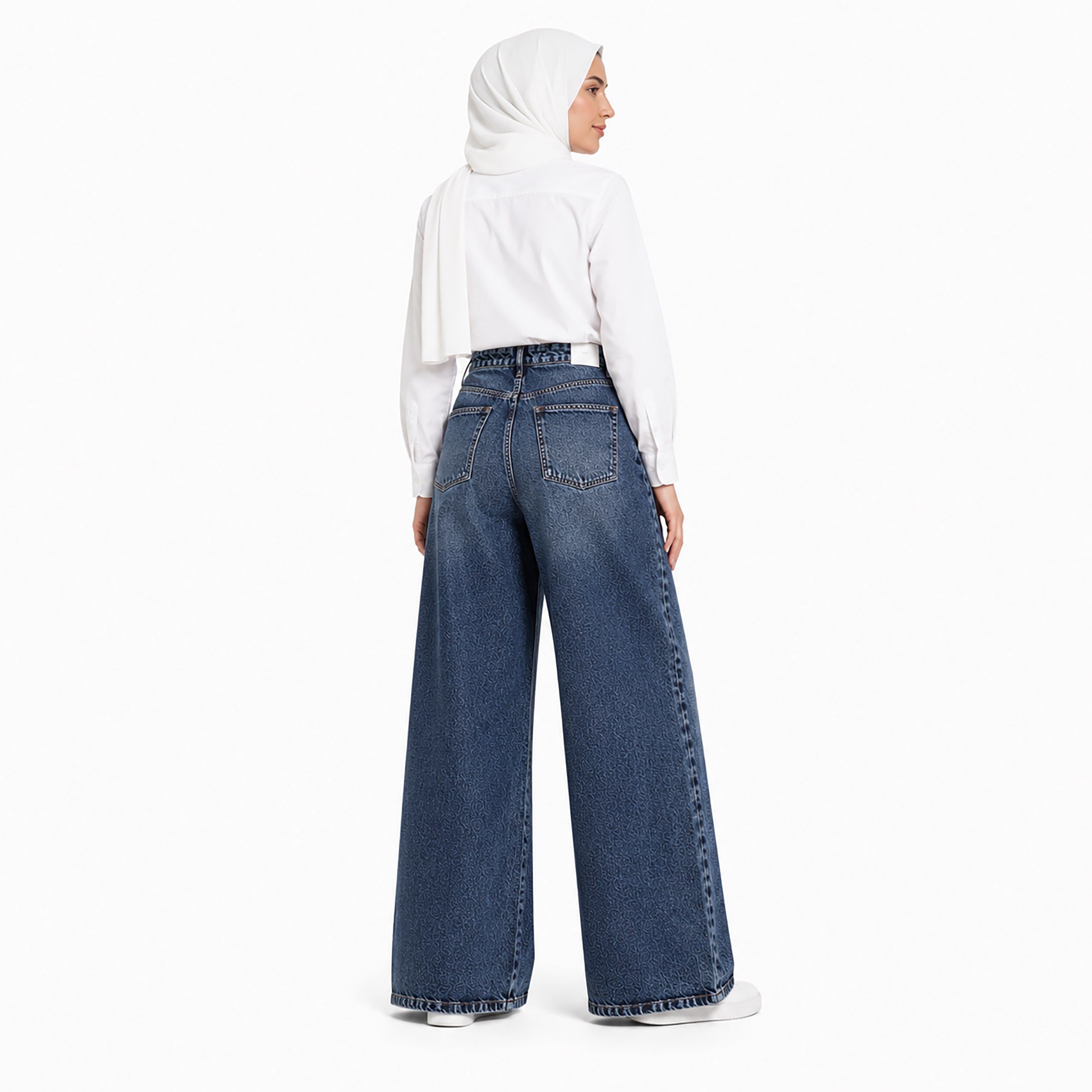 شلوار جین سوپر بگ زنانه