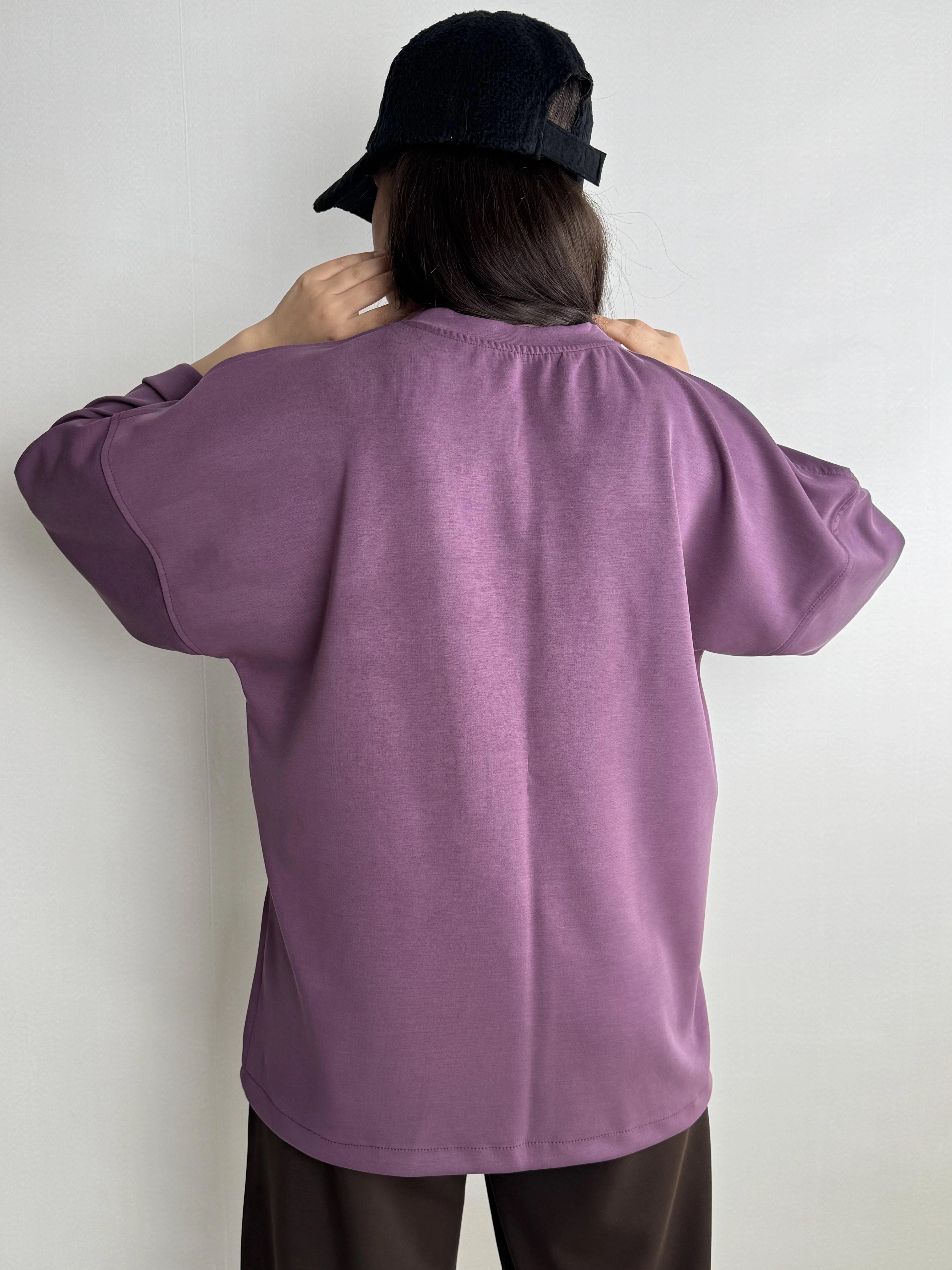 تیشرت زنانه اویشو Oysho بنفش