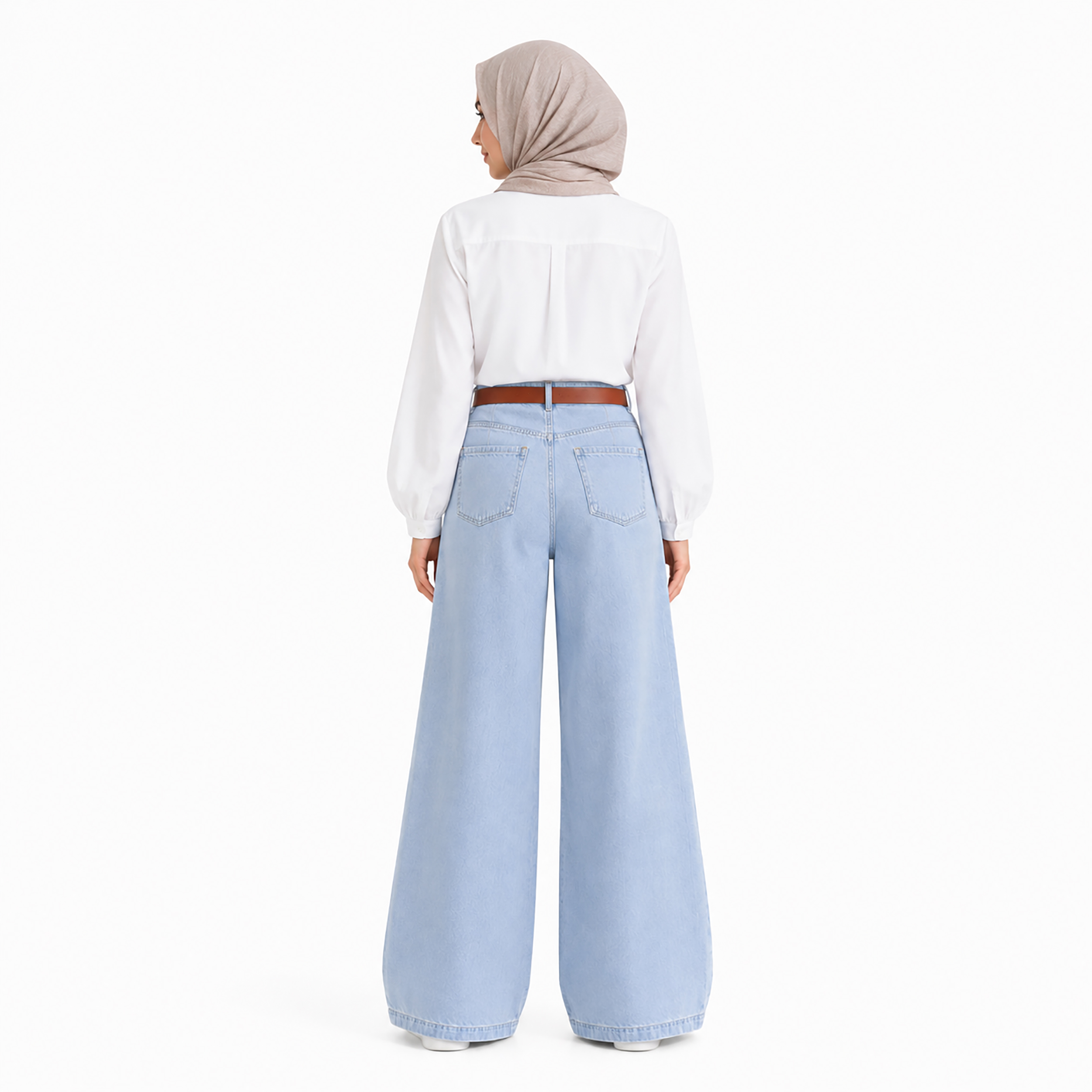 شلوار جین واید لگ زنانه