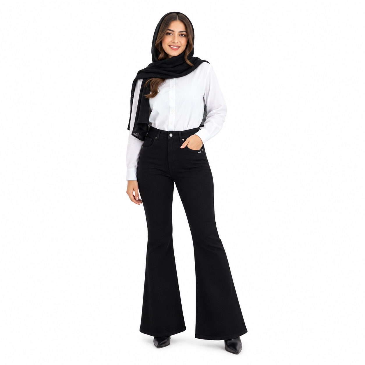 شلوار جین دمپا زنانه 