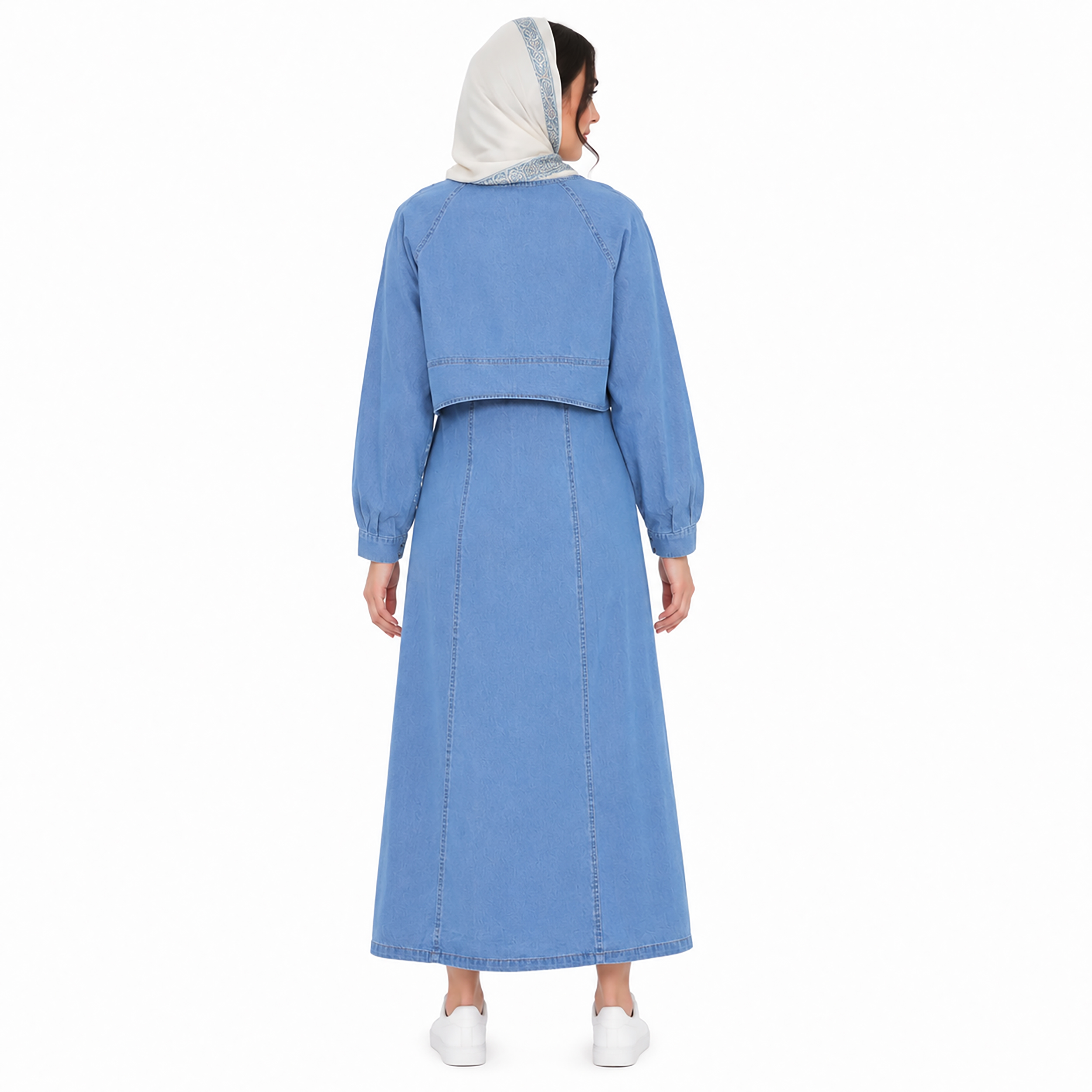 کت سارافون ساحلی جین زنانه 