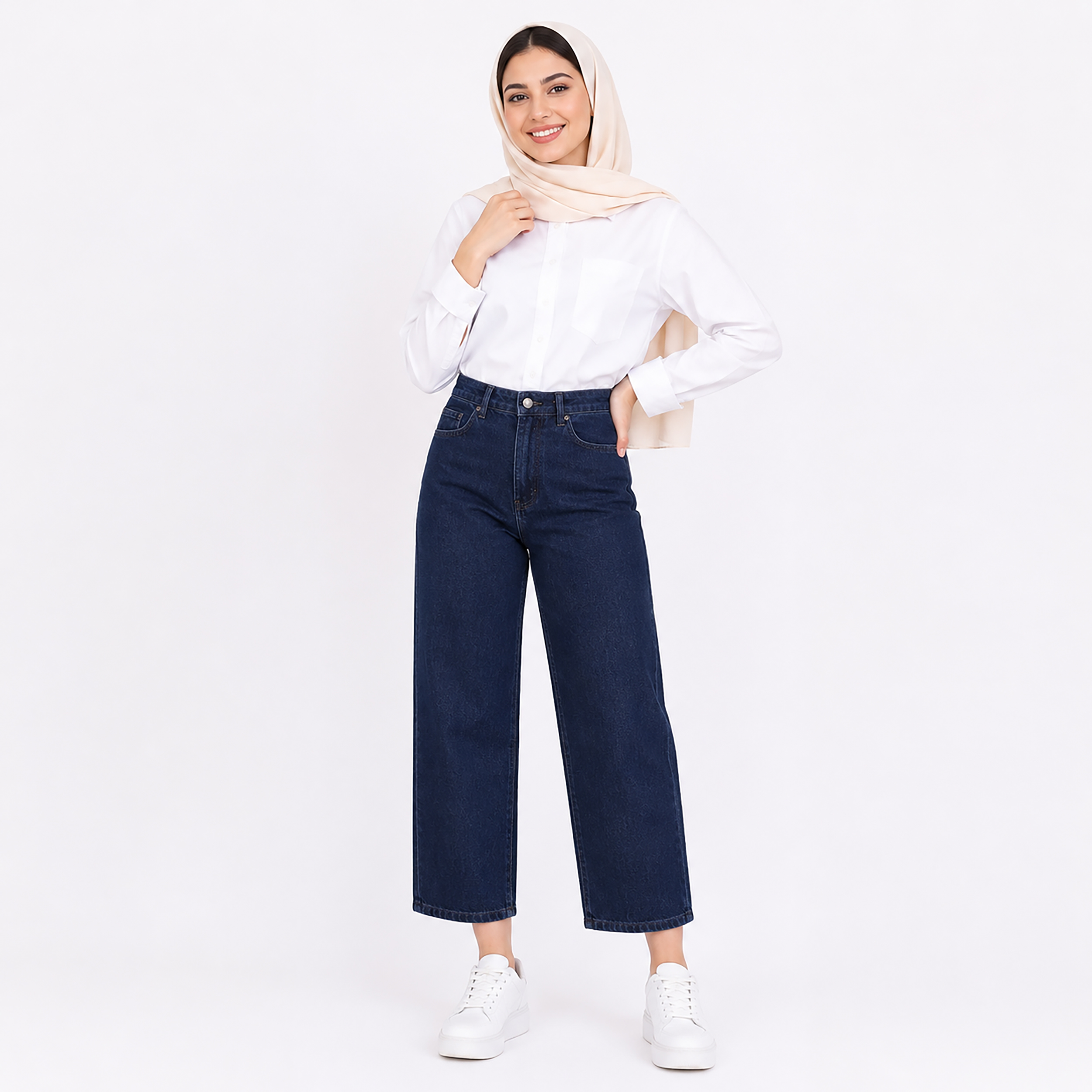 شلوار جین واید استریت زنانه