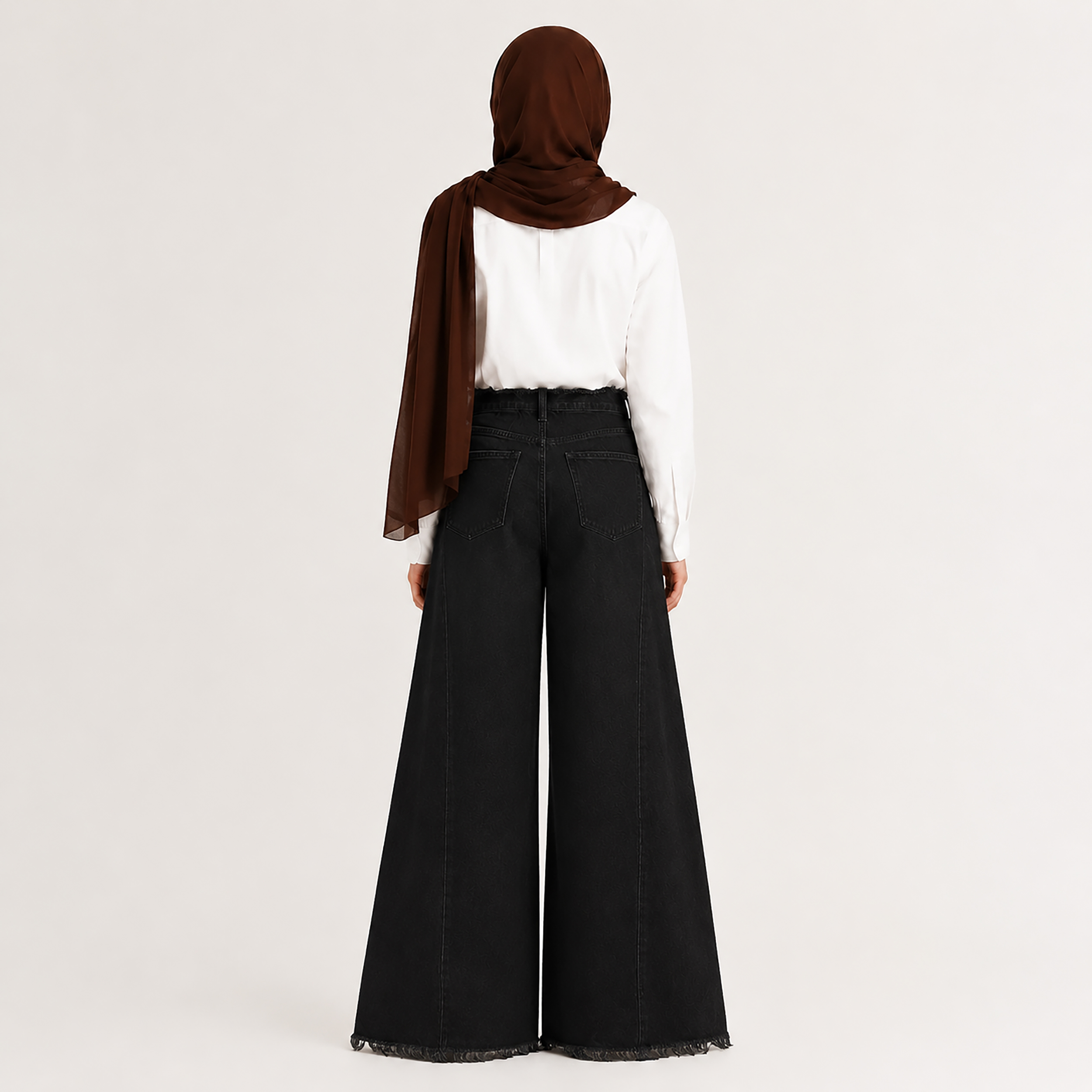 شلوار جین شافل زنانه