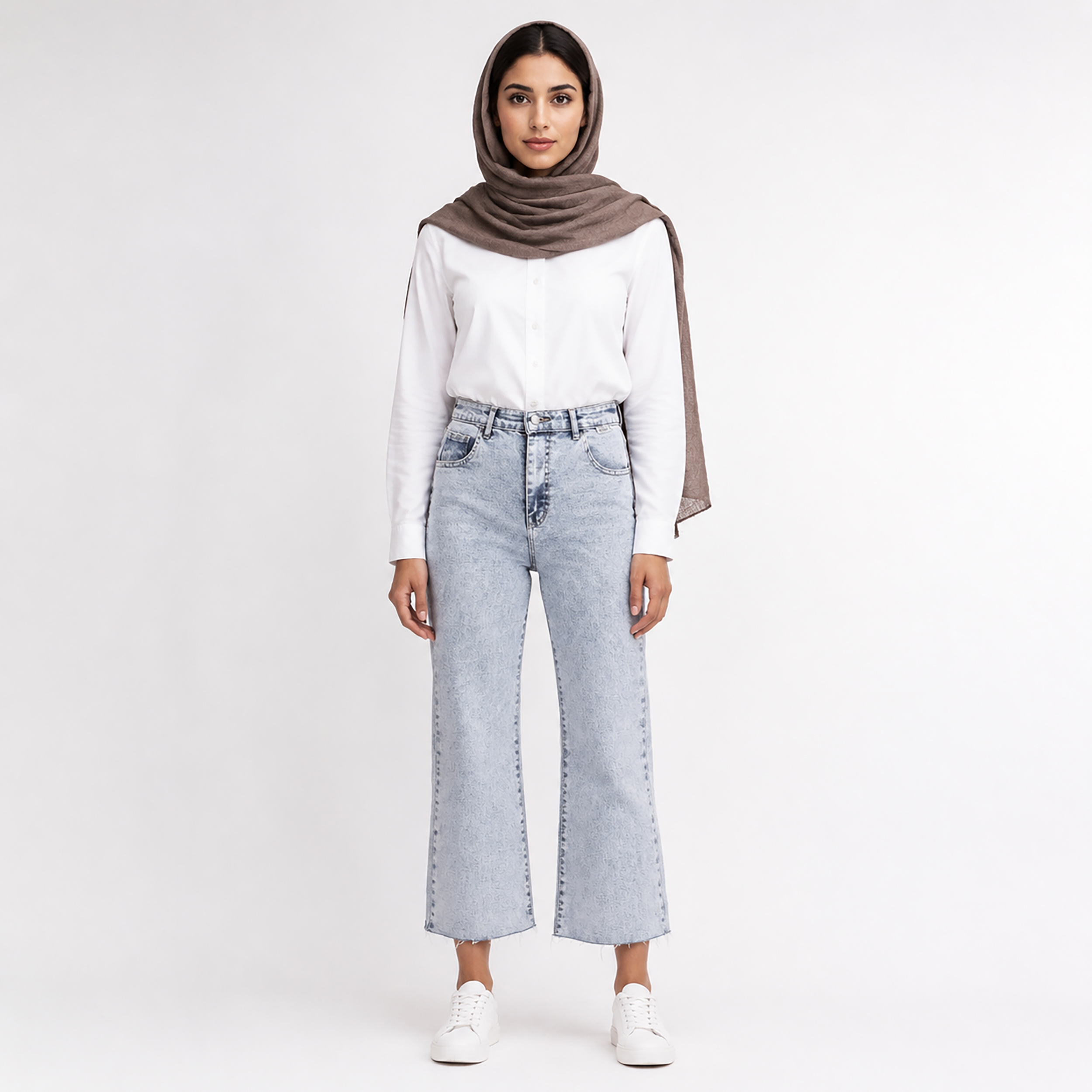 شلوار جین مینی فلر زنانه