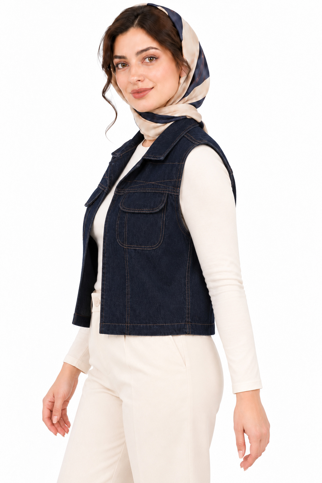وست جین زنانه مدل منگو 