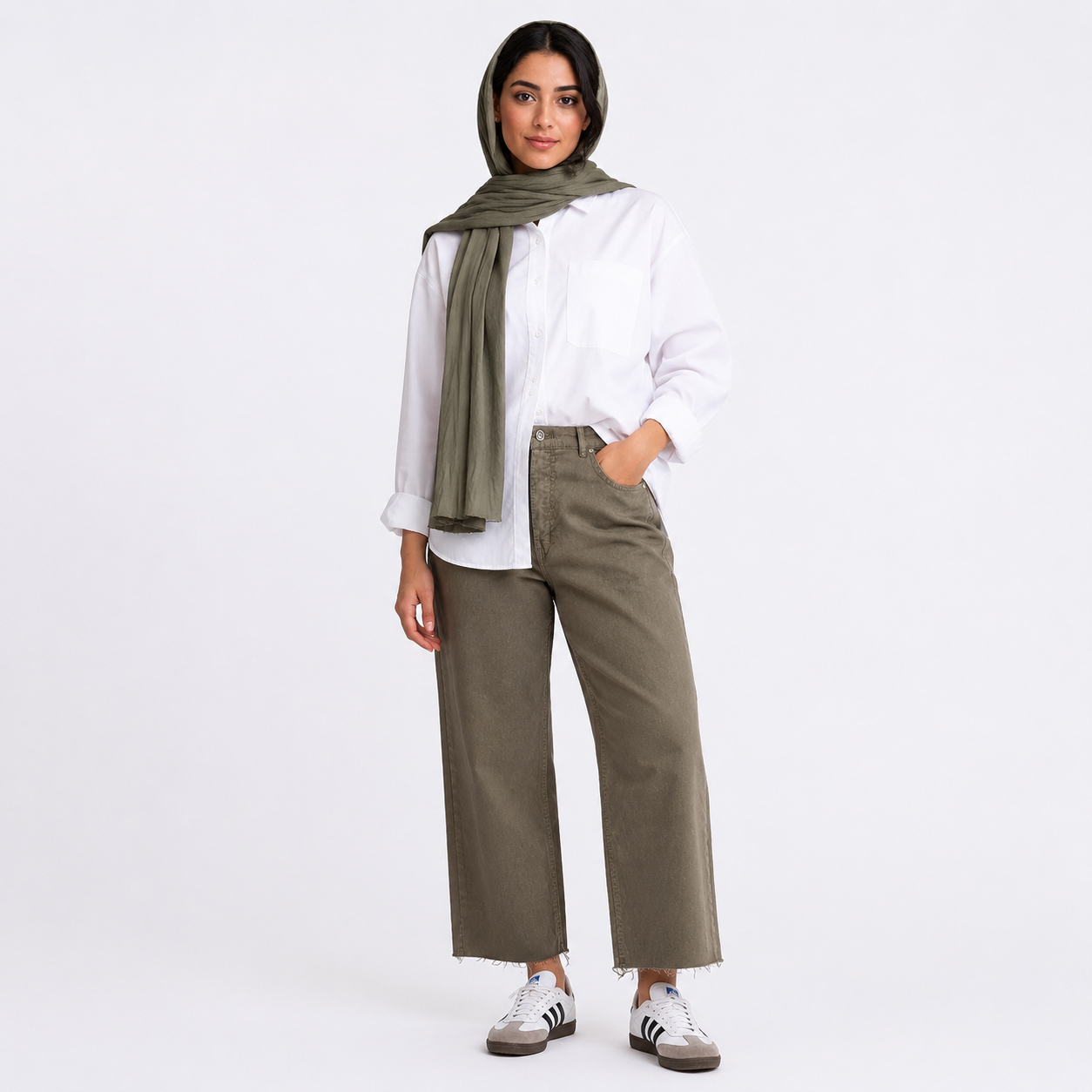 شلوار جین واید استریت زنانه 