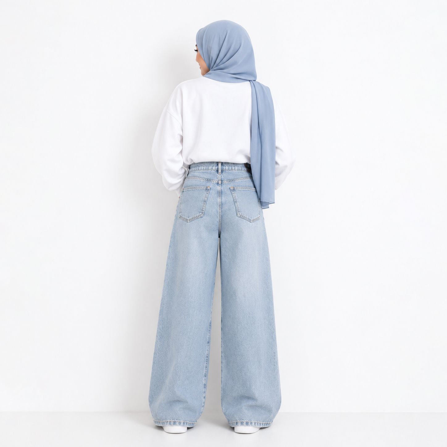 شلوار جین سوپر بگ زنانه