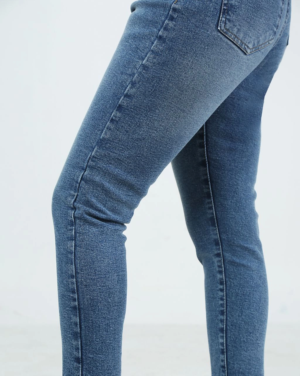 شلوار جین جذب زنانه قد ۹۰ کمر ساده