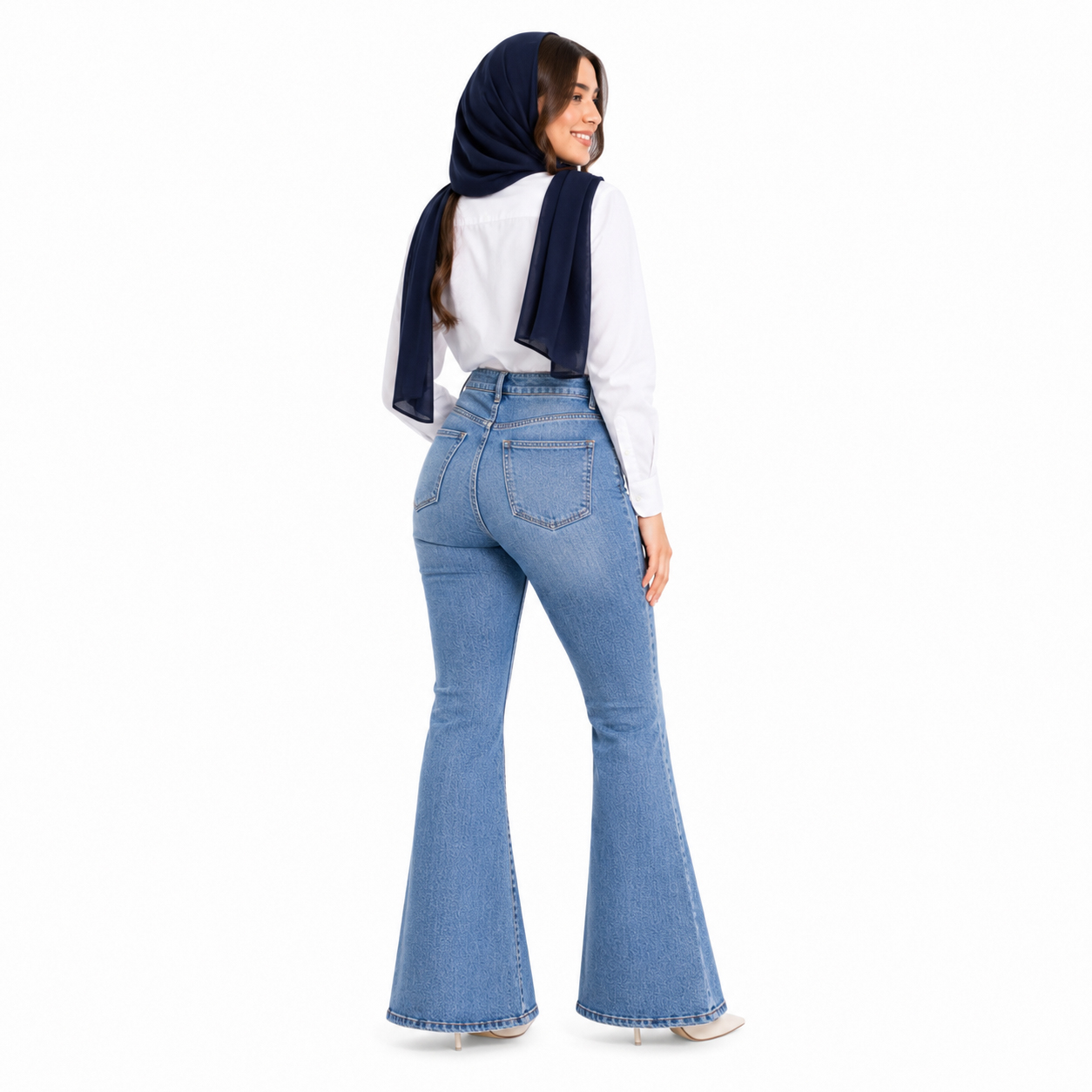 شلوار جین دمپا زنانه 